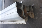 Порог со стойкой левый для Nissan Primera (P12E) с 2001-2008г