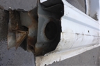 Порог со стойкой правый для Nissan Primera (P12E) с 2001-2008г