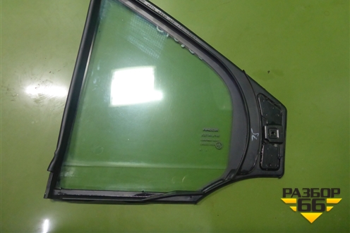 Стекло двери задней правой форточка (седан-лифтбек) (82220AV605) для Nissan Primera (P12E) с 2001-2008г