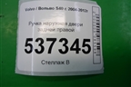 Ручка наружная двери задней правой для Volvo S40 с 2004-2012г