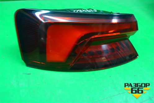 Фонарь задний наружный левый (LED) (8W6945091J) для Audi A5/S5 с 2016г