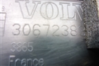 Накладка на торпедо (боковая правая) (30672383) для Volvo S40 с 2004-2012г