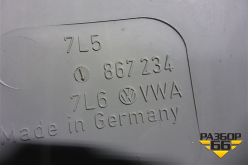 Обшивка стойки лобового стекла правая (7L6867234) для Volkswagen Touareg c 2002-2010г