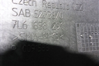 Накладка на щиток приборов (7L6858291) для Volkswagen Touareg c 2002-2010г