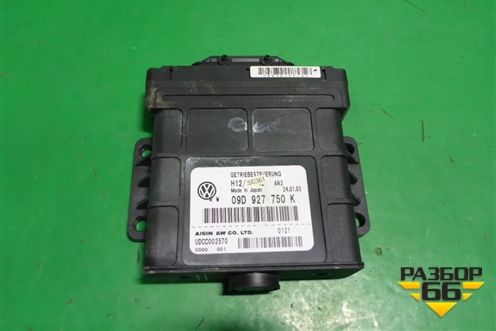 Блок управления АКПП (3.2л BAA-VR6) (09D927750K) для Volkswagen Touareg c 2002-2010г