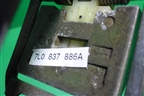 Ручка наружная двери передней правой (7L0837886A) для Volkswagen Touareg c 2002-2010г