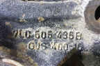 Кулак задний правый (7L0505436B) для Volkswagen Touareg c 2002-2010г