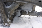 Лонжерон передний правый для Volkswagen Touareg c 2002-2010г