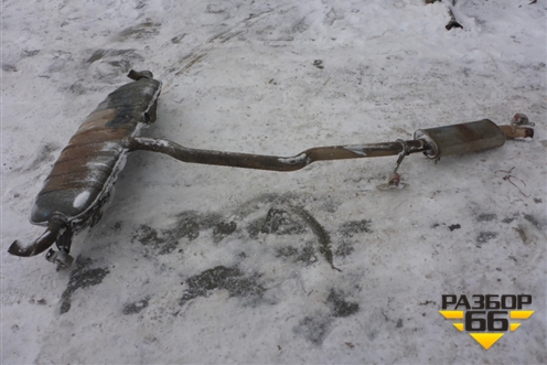 Глушитель (7L6253211G) для Volkswagen Touareg c 2002-2010г