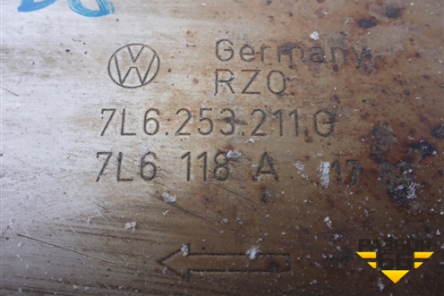 Глушитель (7L6253211G) для Volkswagen Touareg c 2002-2010г