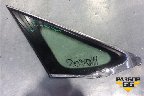 Стекло глухое левое (заднее) (6272048280) для Lexus RX 300 c 2009-2015г