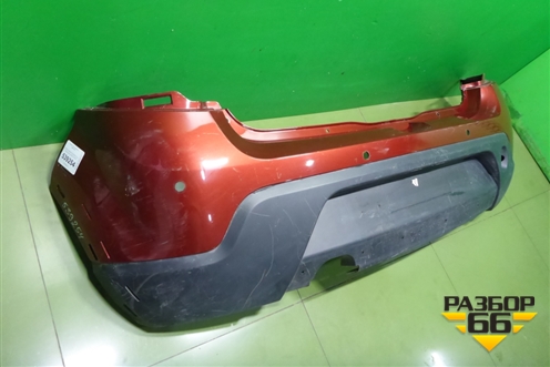 Бампер задний (StepWay под парктроник) (8200735456) для Renault Sandero с 2009-2014г