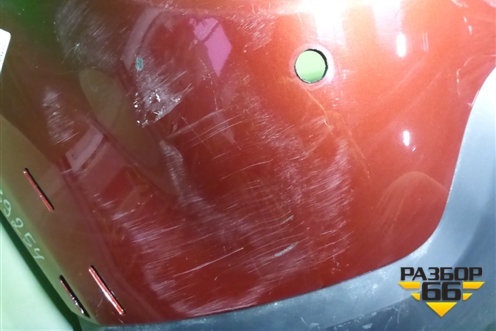 Бампер задний (StepWay под парктроник) (8200735456) для Renault Sandero с 2009-2014г