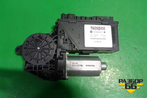 Моторчик стеклоподъёмника задний левый (7L0959703) для Volkswagen Touareg c 2002-2010г