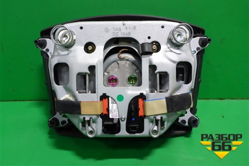 Подушка безопасности в рулевое колесо (коричневая кожа) (7L6880201) для Volkswagen Touareg c 2002-2010г