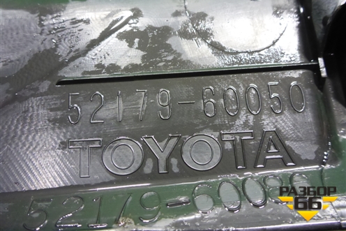 Накладка заднего бампера (верхняя) (5217960050) для Toyota Land Cruiser (200) с 2008г