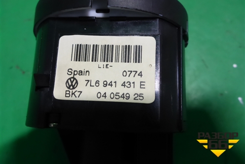 Модуль управления света фар (7L6941431) для Volkswagen Touareg c 2002-2010г