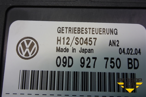 Блок управления АКПП (09D927750BD) для Volkswagen Touareg c 2002-2010г