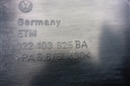 Накладка декоративная на двигатель (задняя) (022103925BA) для Volkswagen Touareg c 2002-2010г