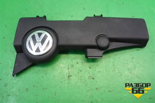 Накладка декоративная на двигатель (задняя) (022103925BA) для Volkswagen Touareg c 2002-2010г