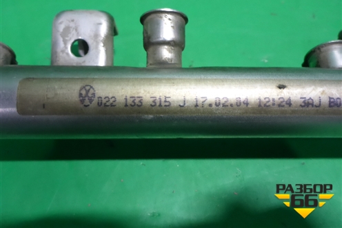 Рейка топливная рампа (3.2л BAA-VR6) (022133315J) для Volkswagen Touareg c 2002-2010г