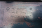 Накладка переднего бампера правая (1K0807718E) для Volkswagen Jetta с 2005-2011г