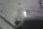Кронштейн переднего крыла левый (7L6805919B) для Volkswagen Touareg c 2002-2010г