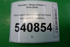 Накладка порога внутренняя переднего правого (858811R000) для Hyundai Solaris с 2010-2016г