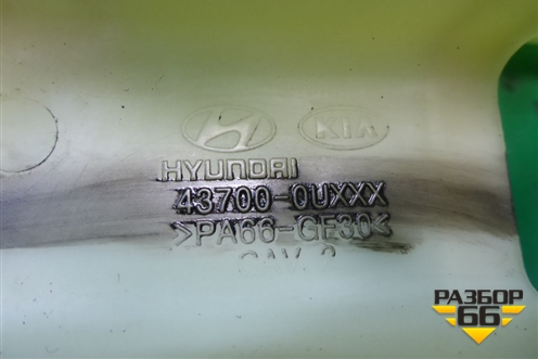 Кулиса КПП МКПП (437000U000) для Hyundai Solaris с 2010-2016г