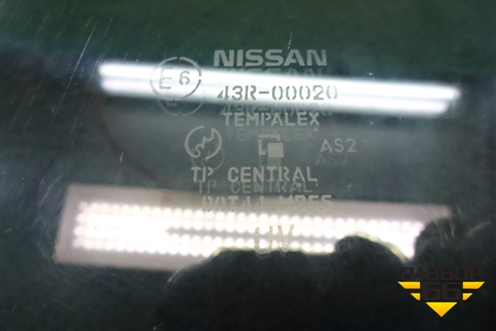 Стекло двери передней левой (803019W50A) для Nissan Teana (J31) с 2003-2008г