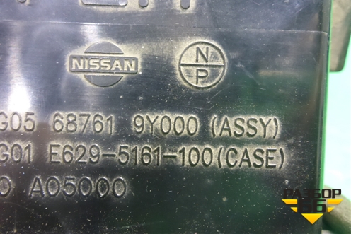Дефлектор воздушный левый (687619Y000) для Nissan Teana (J31) с 2003-2008г
