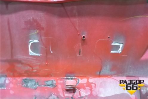 Накладка двери багажника (74890SMG) для Honda Civic 5D с 2006-2012г
