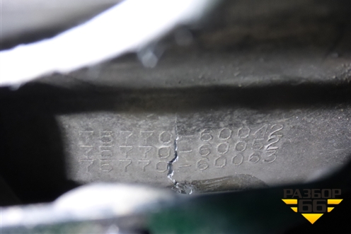 Накладка на капот (после 2013г до 2017г (7577060040) для Toyota Land Cruiser Prado(150) с 2009г