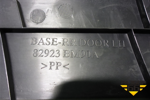 Обшивка двери задней левой под электрику (82923BM90A) для Nissan Qashqai (J11E) с 2013г