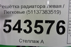 Решетка радиатора левая (51137383519) для BMW 5-серия G30 с 2017г