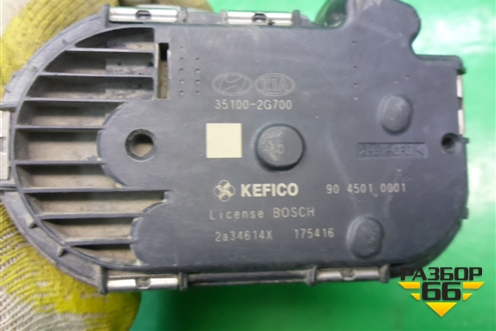Заслонка дроссельная электрическая (2.4л G4KJ) (351002G700) для Kia Optima с 2010-2015г