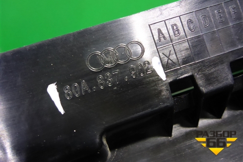 Накладка двери передней правой (на рамку) (80A837902) для Audi Q5 с 2017г