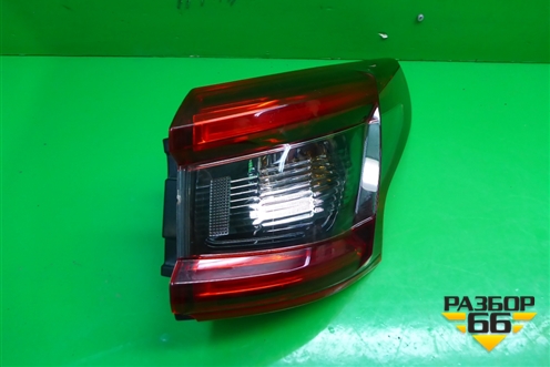 Фонарь задний наружный правый (после 2019г) (26550HV00A) для Nissan Qashqai (J11E) с 2013г