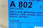 Фильтр воздушный (MFilter) (1485592) для Scania  4 Series с 1995-2005г