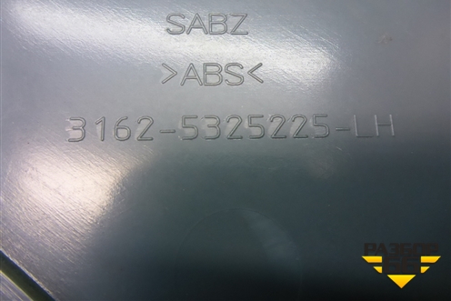 Накладка на торпедо (боковая левая до 2014г) (31625325225) для UAZ Патриот с 2003г
