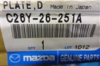 Диск тормозной задний (новый) (C26Y26251A) для Mazda Mazda 5 с 2005-2010г