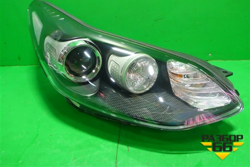Фара правая (галоген без LED габарита) (92102F1001) для Kia Sportage с 2016-2022г
