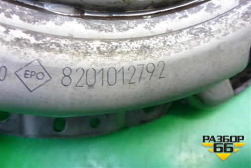 Корзина сцепления (2.0л F4RA400) (8201012792) для Renault Duster I с 2010-2021г