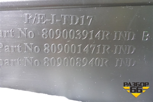 Обшивка двери передней правой под электрику (809003914R) для VAZ XRAY с 2016г