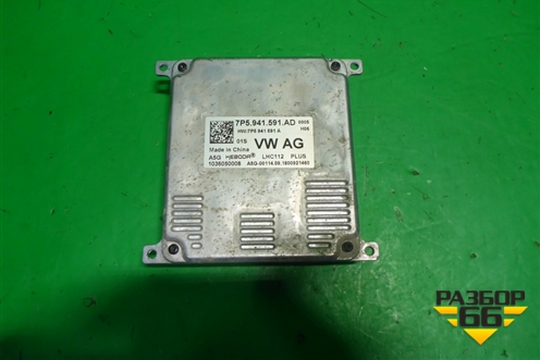 Блок управления фарой LED (7P5941591AD) для Skoda Octavia (A7) с 2013г