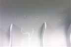 Обшивка стойки лобового стекла правая (MR456018ZZ) для Mitsubishi Outlander с 2002-2009г