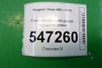 Ручка внутренняя двери передней левой (9660525480) для Peugeot 408 с 2012г