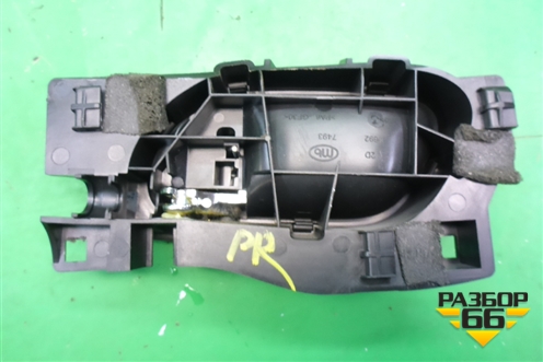 Ручка внутренняя двери передней правой (9660525380) для Peugeot 408 с 2012г