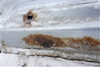 Порог со стойкой левый для Mitsubishi Outlander с 2002-2009г