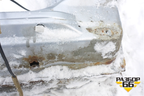 Порог со стойкой правый для Mitsubishi Outlander с 2002-2009г